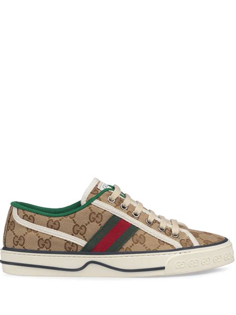 scarpe gucci donna da tennis|farfetch gucci tennis shoes.